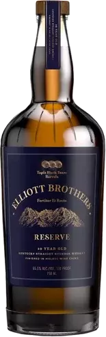 Elliott Brothers Year Old Reserve Bourbon Whikey