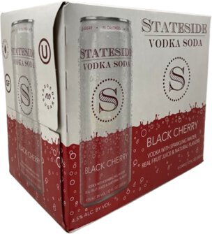 State Side Black Cheery Vodaka Soda