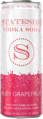 Stateside Ruby Grapefruit Vodka Soda