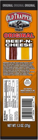 Old Trapper Beef N Cheese Beef Jerky