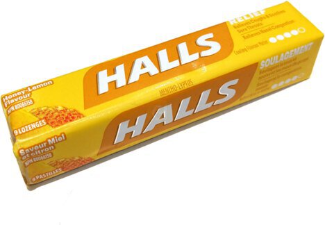 Halls Honey Lemon Mint