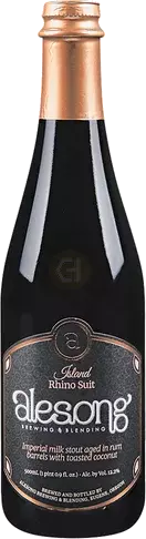 Alesong Mocha Rhino Suit Bourbon Barrel Aged Imperial Milk Stout
