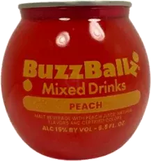 BUZZBALL PEACH, 6.5OZ CAN