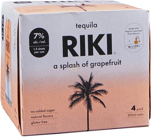 Riki Splash Of Grapefruit Tequila