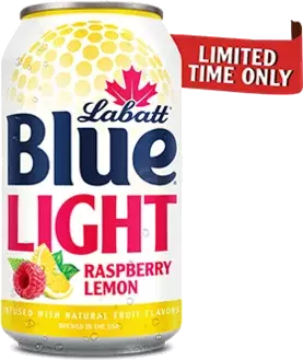 Labatt Blue Light Raspberry