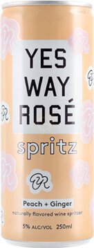 Yes Way Rose Peach & Ginger Spritz Single Can