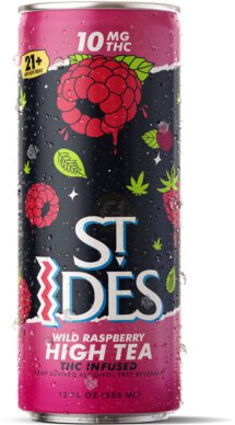 Saint Ides 10mg Wild Raspberry High Tea 12zc