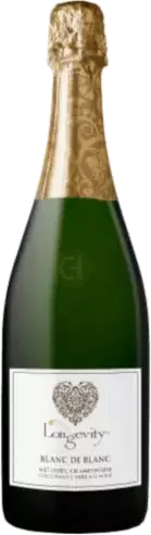 Longevity Blanc De Blanc Methode Champenoise Sparkling Wine