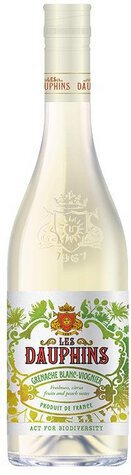 Les Dauphins Grenache Blanc Viognier White Rhone Wine