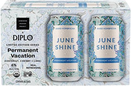 Juneshine Kombucha Permanent Vacation Cn12oz Ea