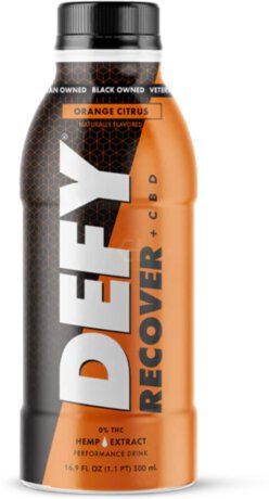 Defy Recover Cbd Performance Drink Orange Citrus 20mg Cbd