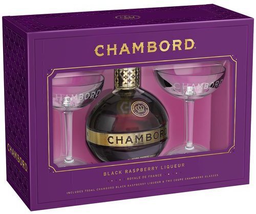 Gift Set Liqueur Chambord W Glass