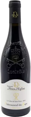 Domaine Des Peres De L'eglise Le Calice De Saint Pierre Chateauneuf Du Pape Rouge To Go
