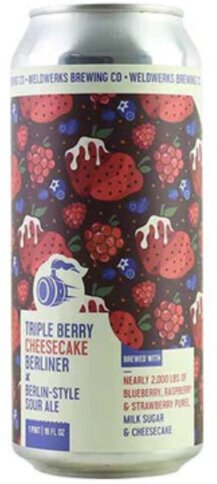 Weldwerks Triple Berry Cheese Cake