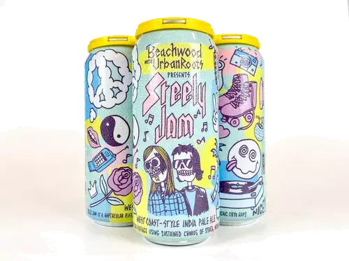 Beachwood & Urban Roots Steely Jam 4 Pack Beer