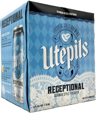 Utepils Receptional Festbier Cans