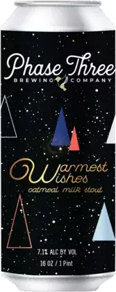 Phase Three Warmest Wishes Oatmeal Milk Stout Limited Release