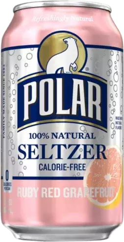 Polar Seltzer Ruby Red Grapefruit6 Pk