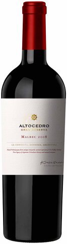 Altocedro Malbec Gran Reserve Medoza Argentina