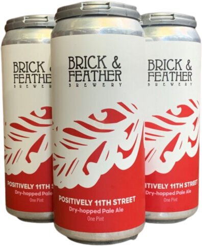 Brick & Feather Brewing Positively 11th Street Dhop Pale Ale