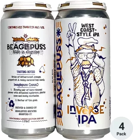 Beaglepuss Inverse Non Alcoholic West Coast Ipa 4x16oz
