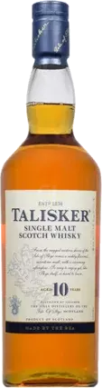 Talisker Single Malt Scotch Whiskey 10 Years