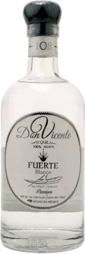 Don Vicente Tequila Blanco Fuerte 108 Proof