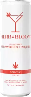 Herb & Bloom Thc Strawberry Daiquiri 10m