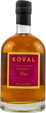 Koval Sigle Barrel Whiskey Rye Amburana Barrel Finished