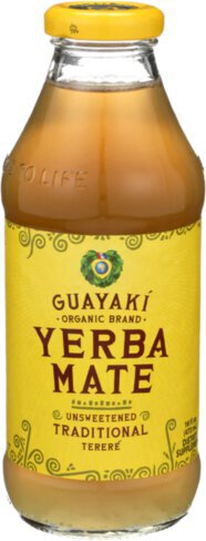 Guayaki Yerba Mate Unsweetened Traditional Terere Glass