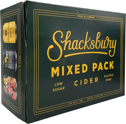 Shacksbury Organic Mixed Pack Variety