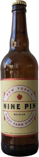 Nine Pin Belgian Cider Belgian Apple Cider