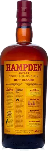 The Hampden Old Single Jamaican Rum Hlcf Classic 120p
