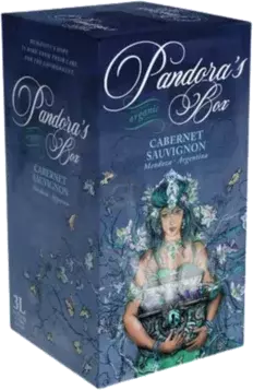 Pandora's Estate Grown Organic Cab Box