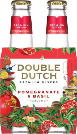 Double Dutch Pomegranate Basil 4pb