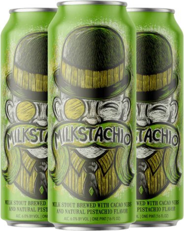 Hop Butcher For The World Brewing Milkstachio Milk Stout