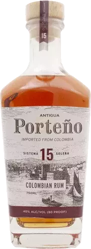 Antigua Porteno Solera Rum 15 Years Old