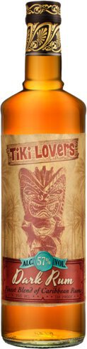 Tiki Lovers Dark Rum 114 Proof