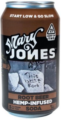 Mary Jones Root Beer Soda Thc 10mg
