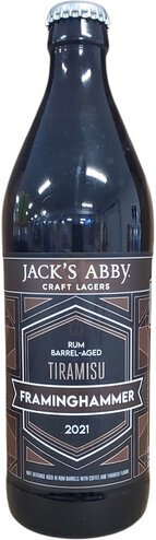 Jack's Abby Bourbon Barrel Aged Tiramisu Framinghammer