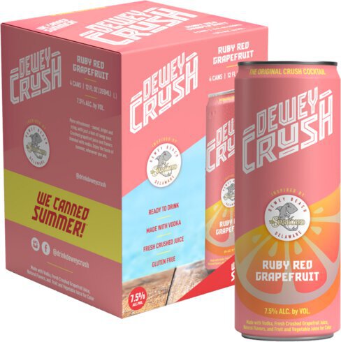 Dewey Crush Ruby Red Grapefruit Dnu