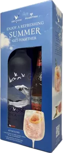 Grey Goose Gftpk Fever Tree Sprklng Pnk Grpfrt 500 Ml