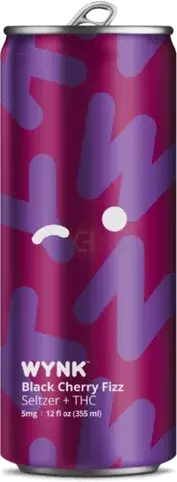 Wynk Black Cherry Fizz Seltzer Thc Cbd