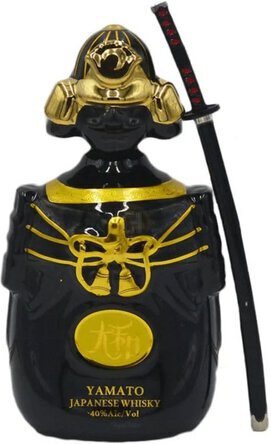 Yamato Black Samurai Edition Mizunara Cask Japanese Whiskey