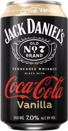 Jack Daniels & Coca Cola Vanilla
