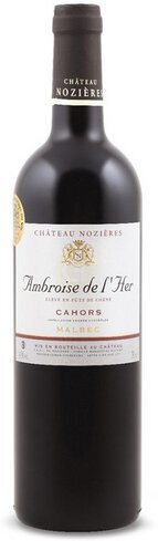 Chateau Nozieres Ambroise De L Her Cahors Malbec