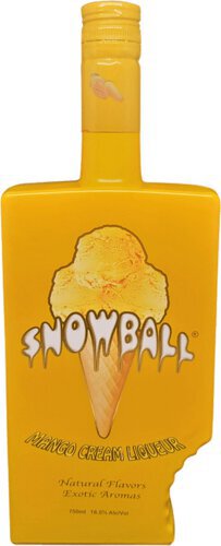 Snowball Mango Cream Liqueur Kosher Dairy