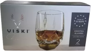 VISKI RESERVE COCKTAIL GLASS 2CT