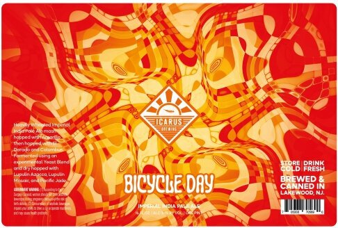 Icarus Brew Bicycle Day Imp Ipa