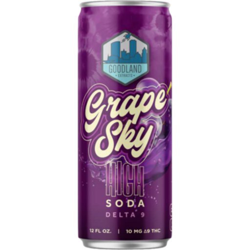 Goodland Grape Sky High Soda 10mg 12OZ - The Well of OKC Oklahoma